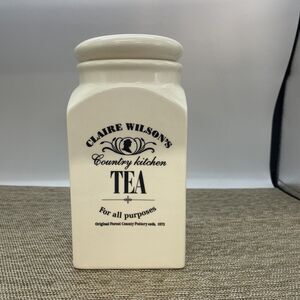Claire Wilson’s Country Kitchen Tea Canister